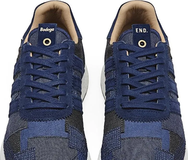 Adidas END sneakers. x Bodega x Iniki Runner 'END. x Bodega', blue