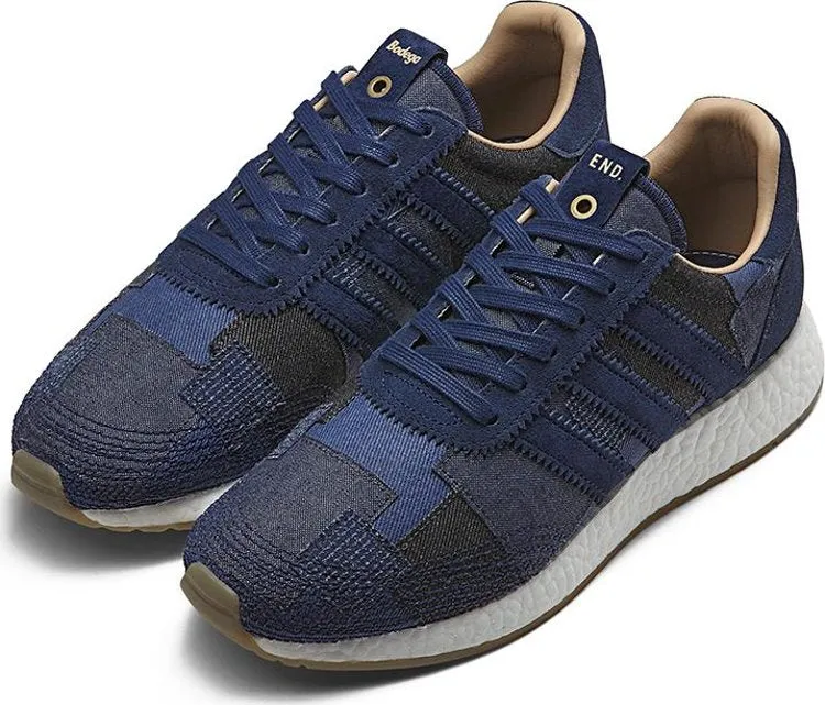 Adidas END sneakers. x Bodega x Iniki Runner 'END. x Bodega', blue
