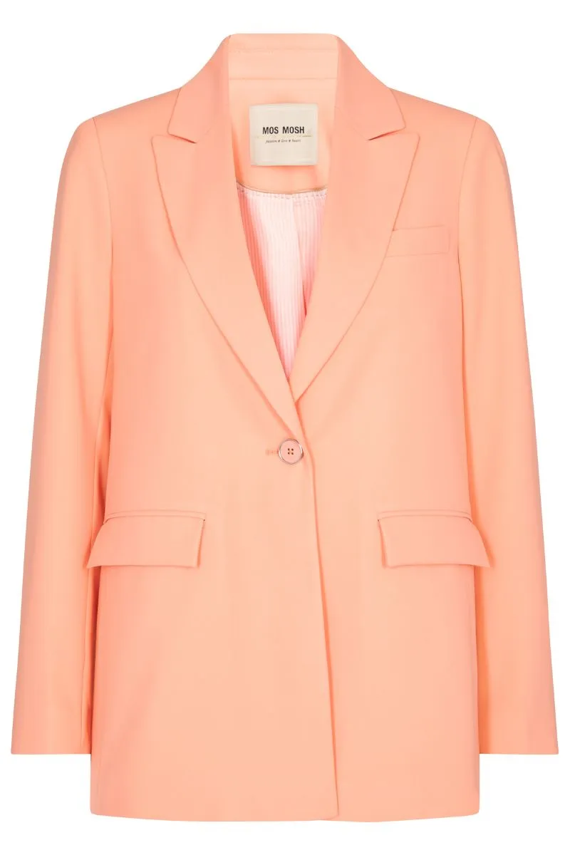 Bine Leia Blazer | Coral Reef  | Blazer fra Mos Mosh