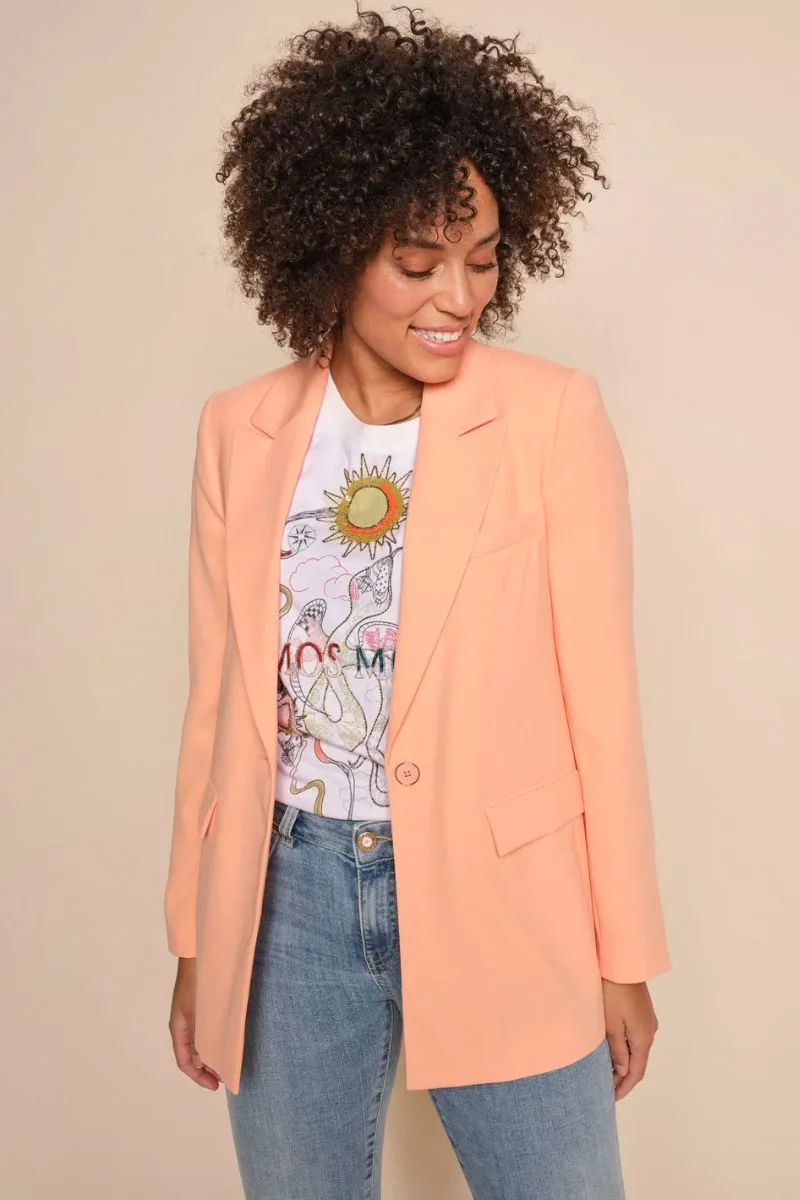 Bine Leia Blazer | Coral Reef  | Blazer fra Mos Mosh