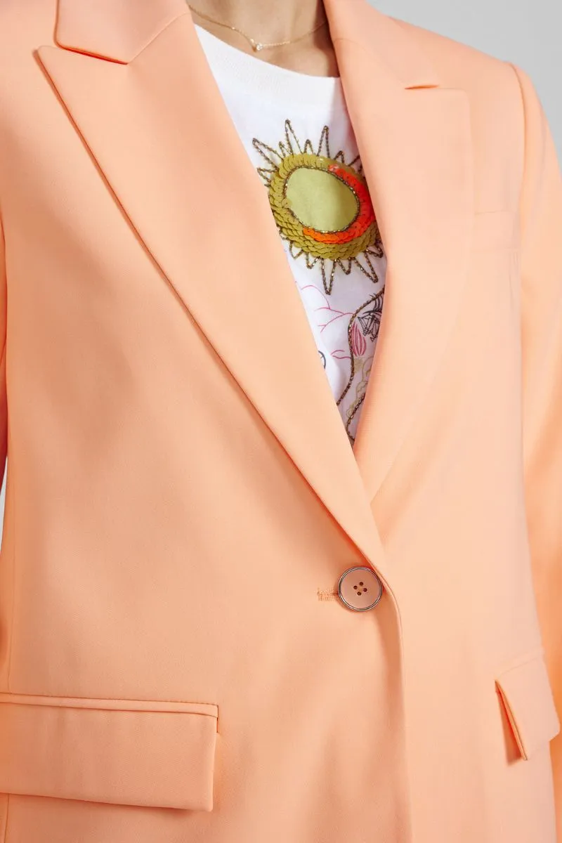 Bine Leia Blazer | Coral Reef  | Blazer fra Mos Mosh