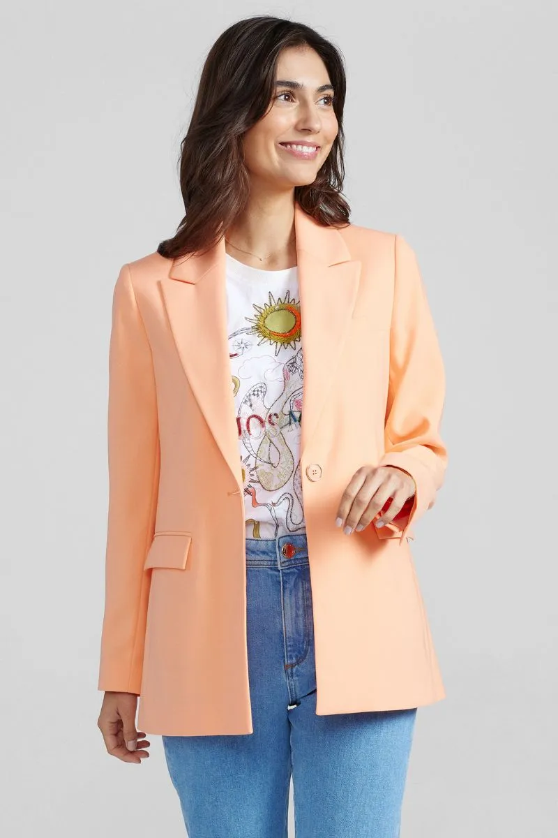 Bine Leia Blazer | Coral Reef  | Blazer fra Mos Mosh