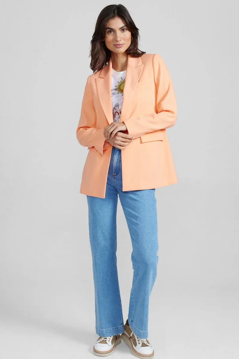 Bine Leia Blazer | Coral Reef  | Blazer fra Mos Mosh