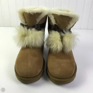 Boots Designer By Ugg In Brown, Size: 10