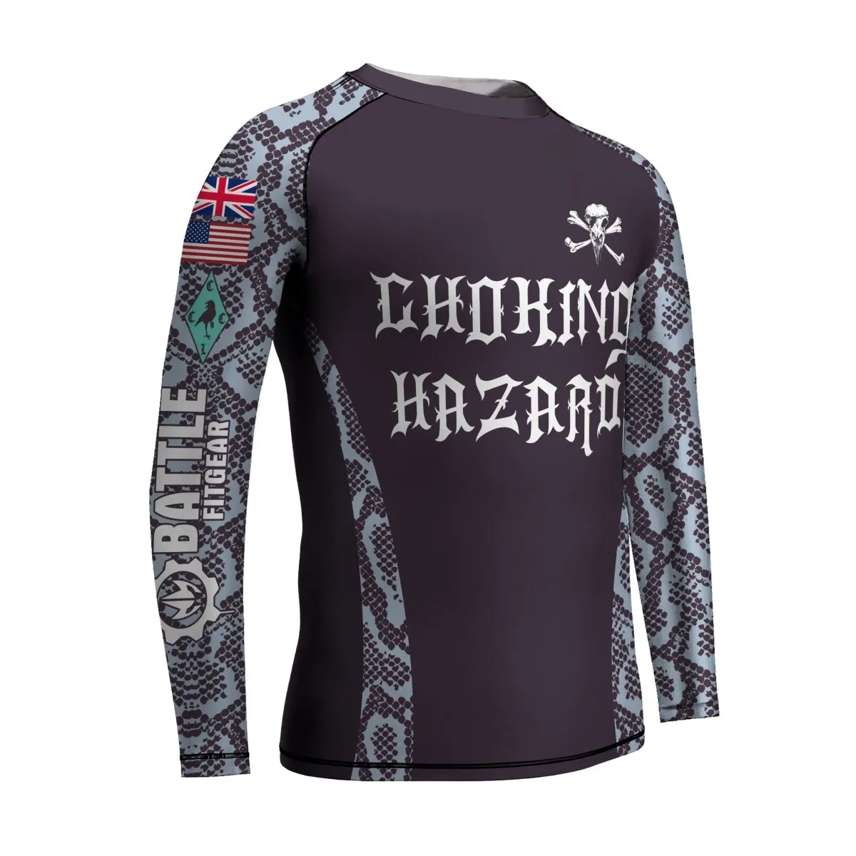 Choking Hazard Kids Rash Guard