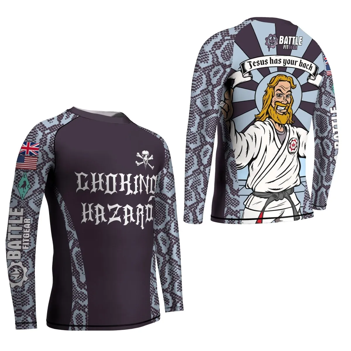 Choking Hazard Kids Rash Guard