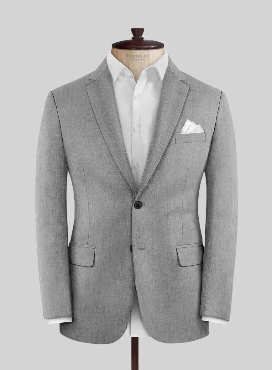 Classic Light Gray Big and Tall Suit