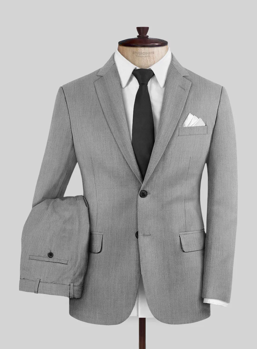 Classic Light Gray Big and Tall Suit