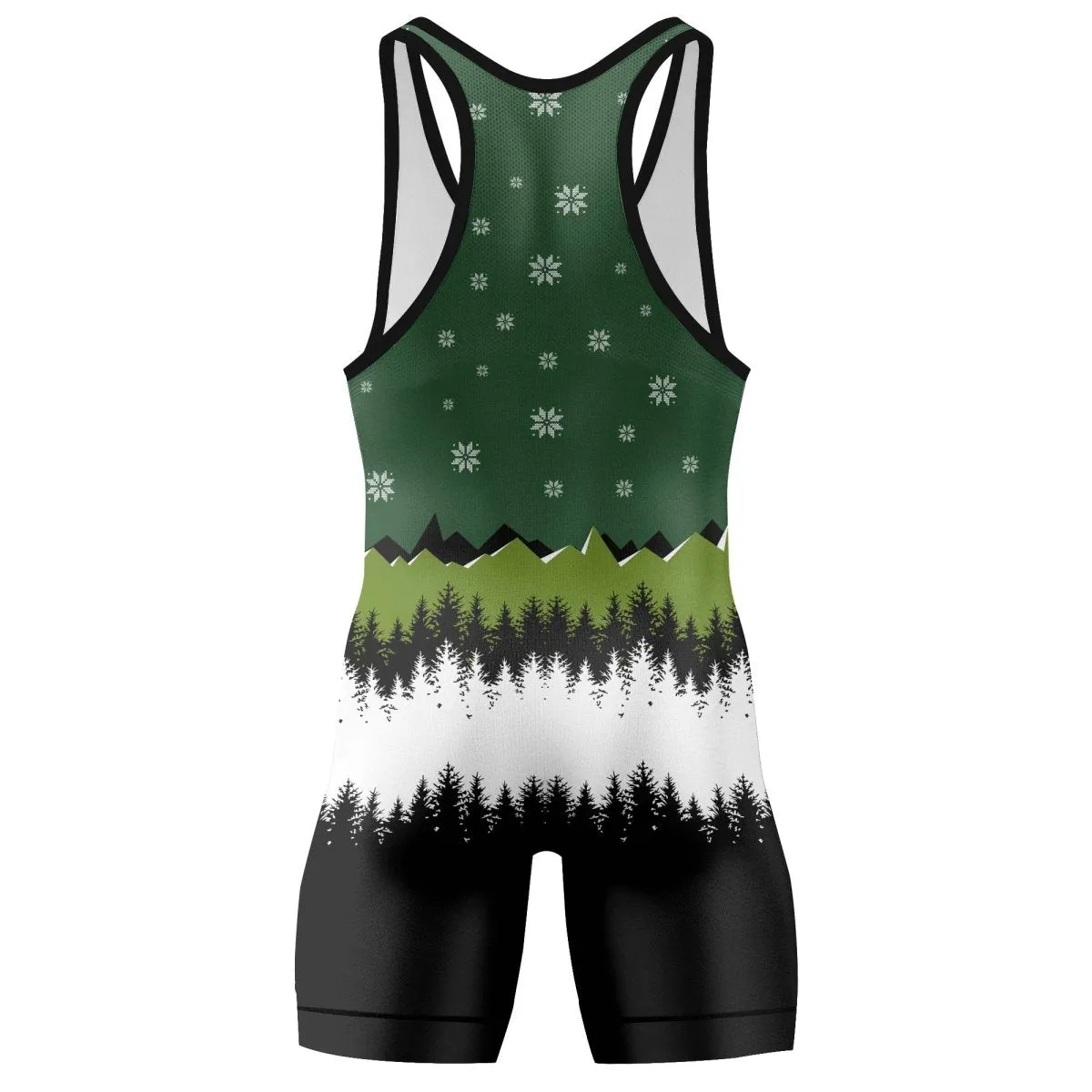 Clinch Santa Clause Wrestling Singlets