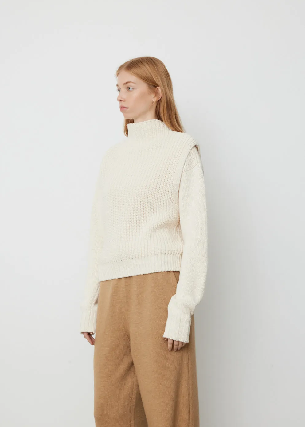 Cotton Half Neck and Cotton Muffler Set