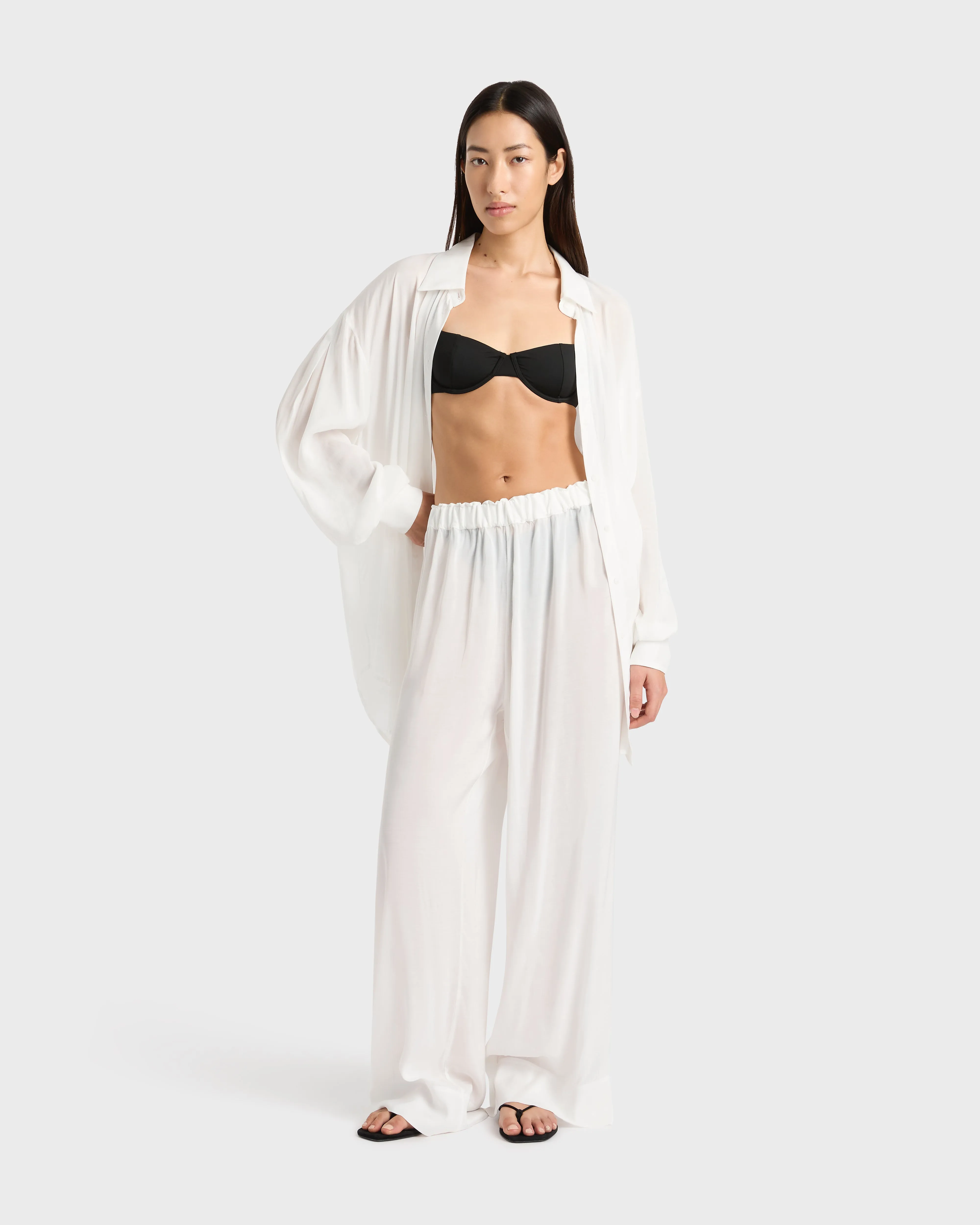 Cremona Oversize Shirt - White