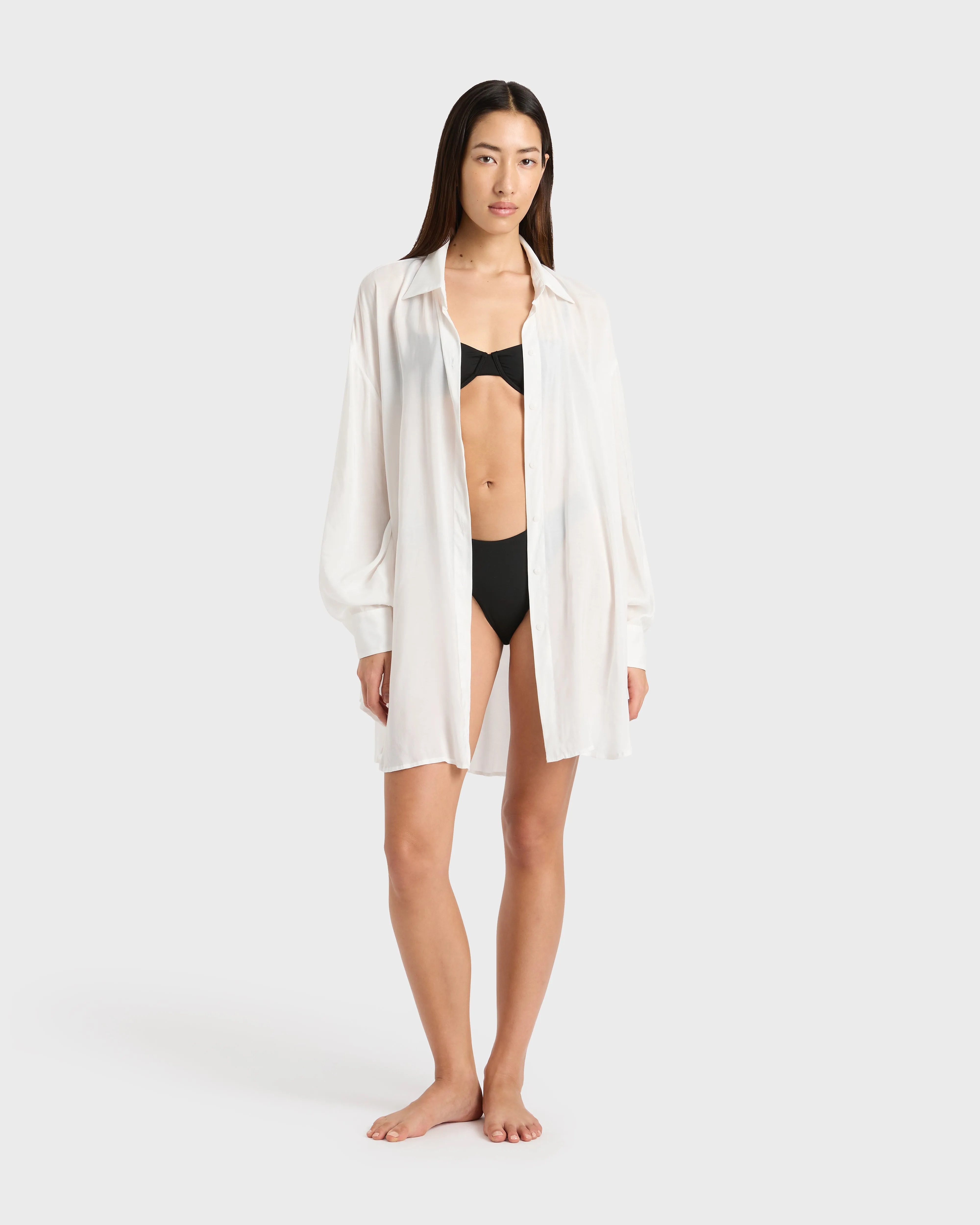 Cremona Oversize Shirt - White