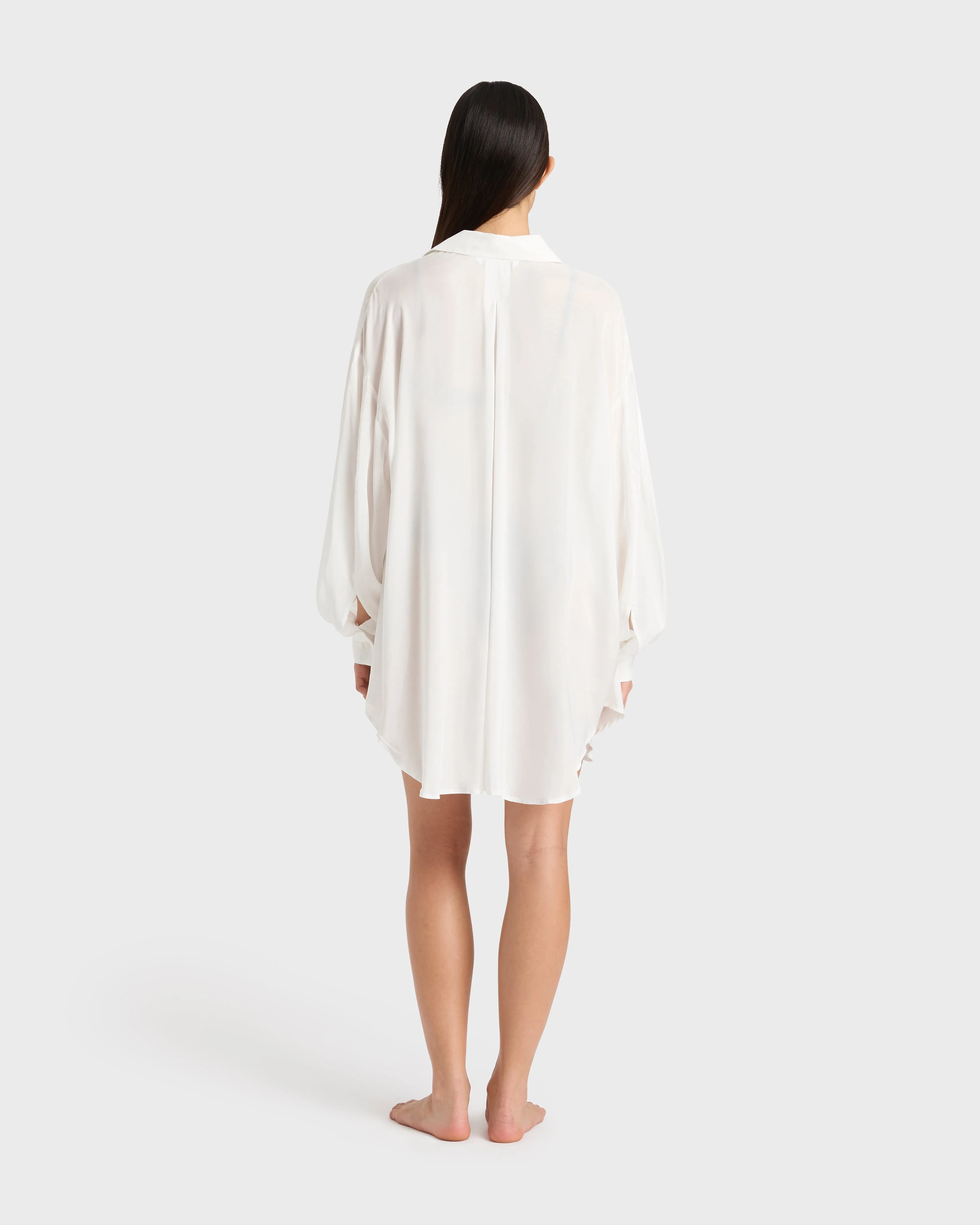 Cremona Oversize Shirt - White
