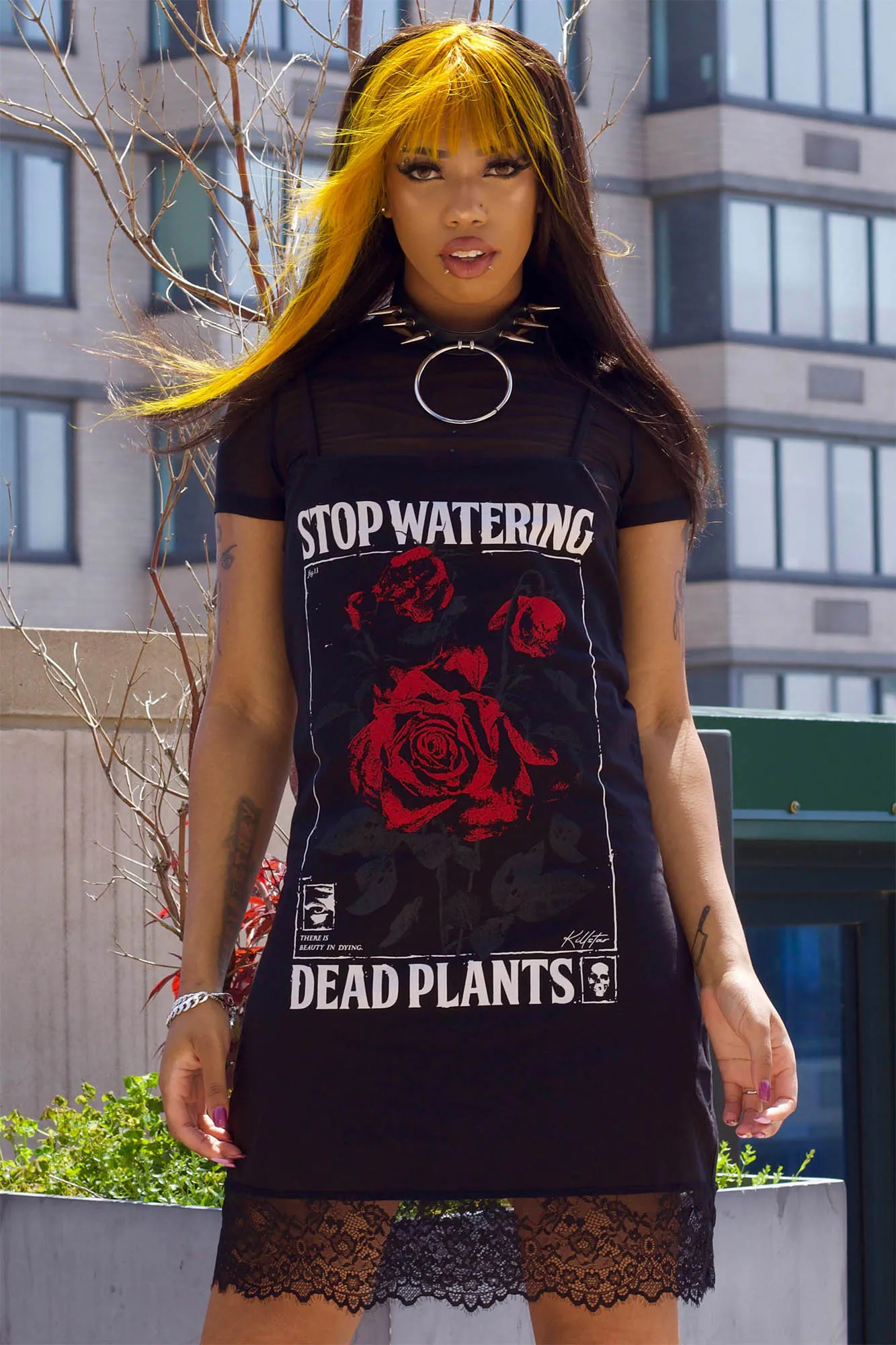 Dead Rose 2-Piece Dress