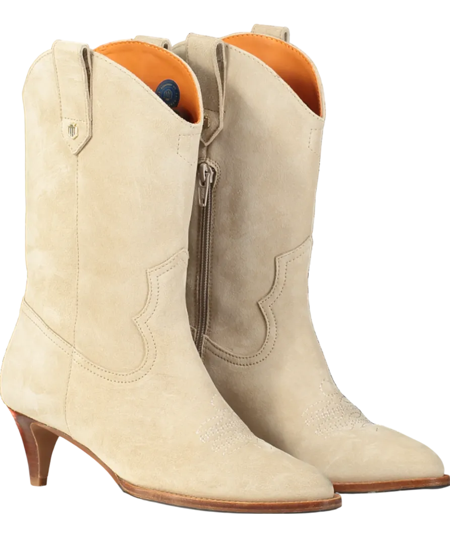 Fairfax & Favor Beige Georgia Boots UK 5 EU 38 