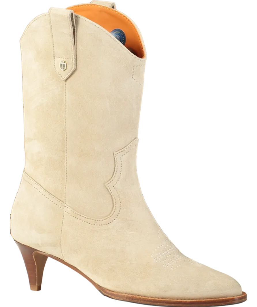 Fairfax & Favor Beige Georgia Boots UK 5 EU 38 