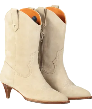 Fairfax & Favor Beige Georgia Boots UK 5 EU 38 