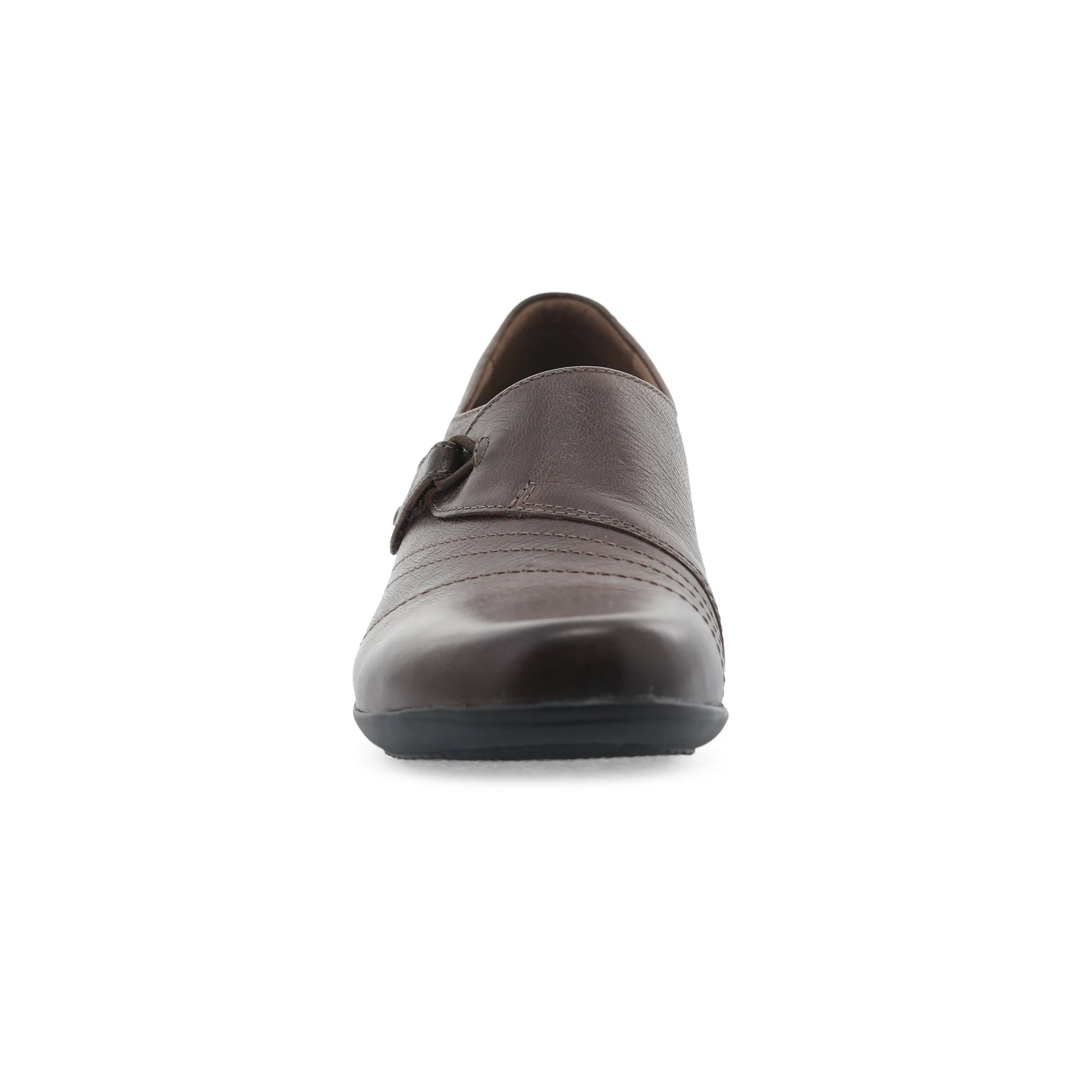 Franny Chocolate Burnished Calf