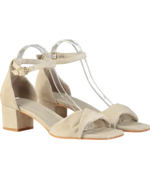 J McLaughlin Beige Krissa Suede Heel UK 8 EU 41 