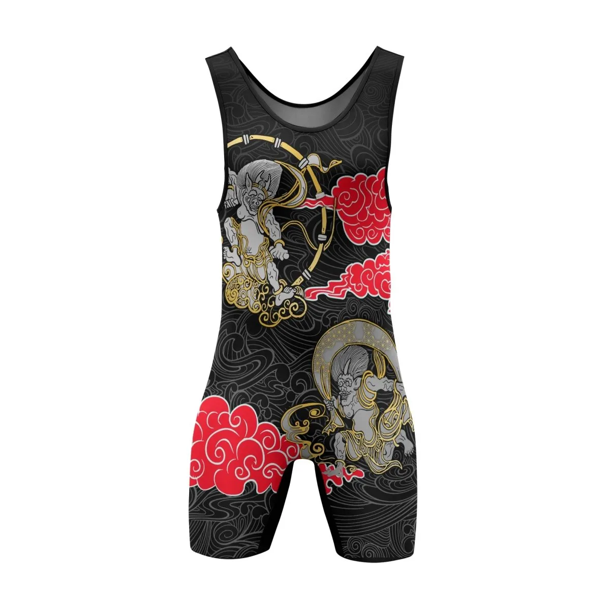 Japanese Raijin And Fujin Wrestling Singlets