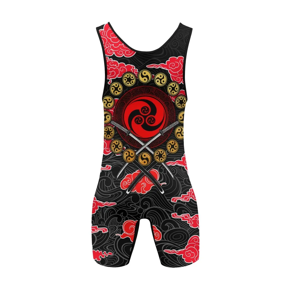 Japanese Raijin And Fujin Wrestling Singlets
