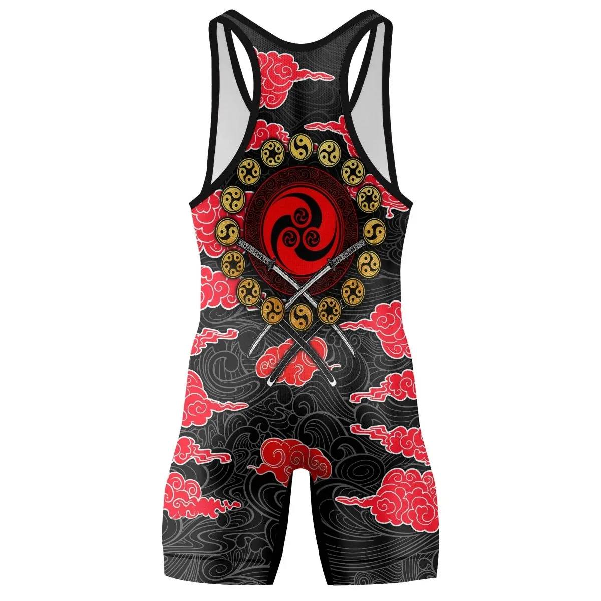 Japanese Raijin And Fujin Wrestling Singlets