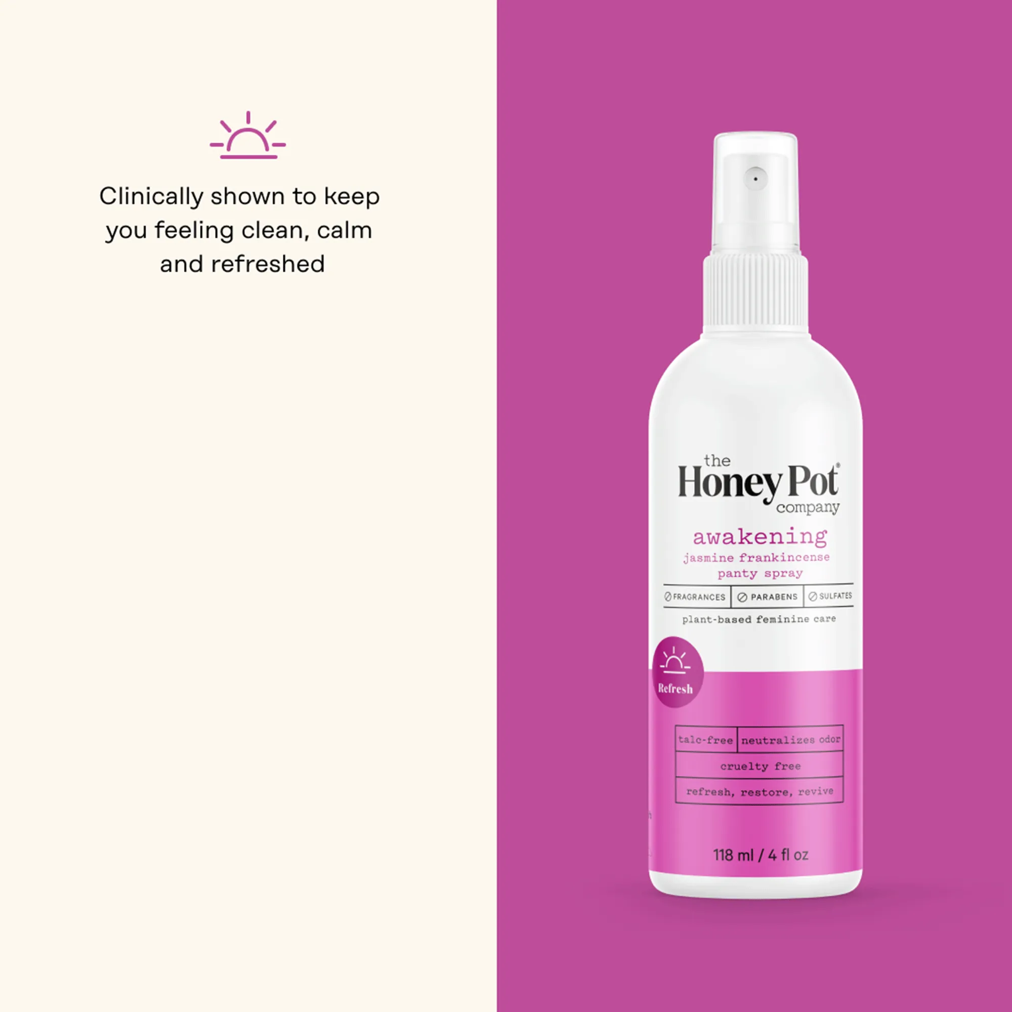Jasmine Frankincense Refreshing Panty Spray