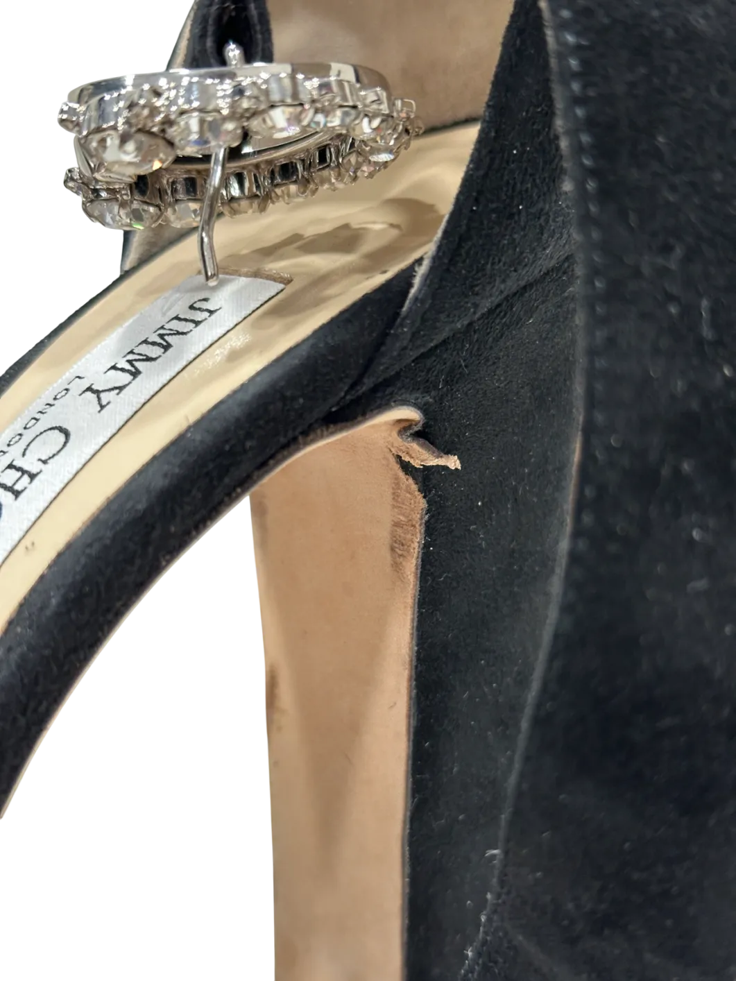 Jimmy Choo Black Mionne 120mm Platform Sandals UK 8 EU 41 