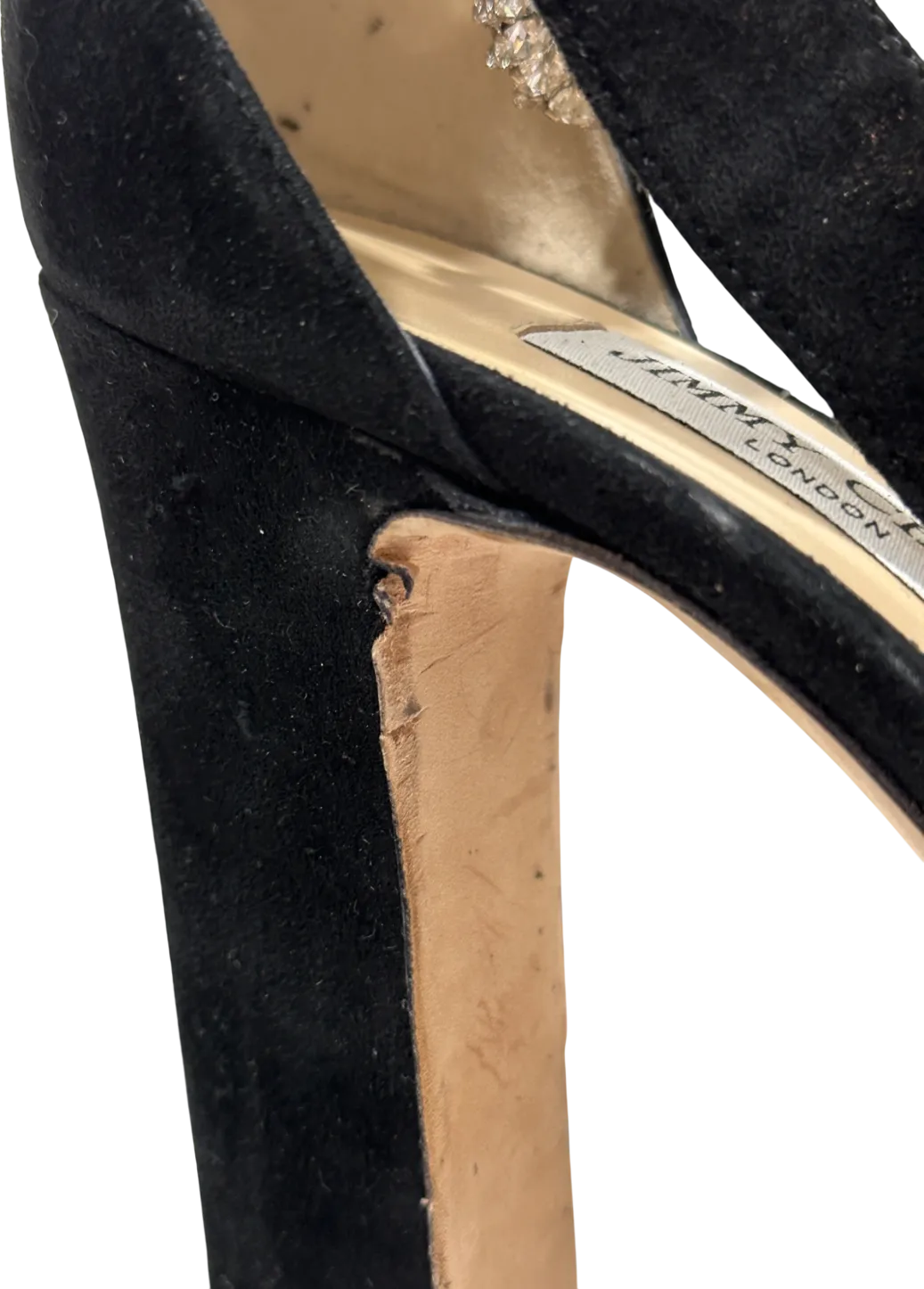 Jimmy Choo Black Mionne 120mm Platform Sandals UK 8 EU 41 