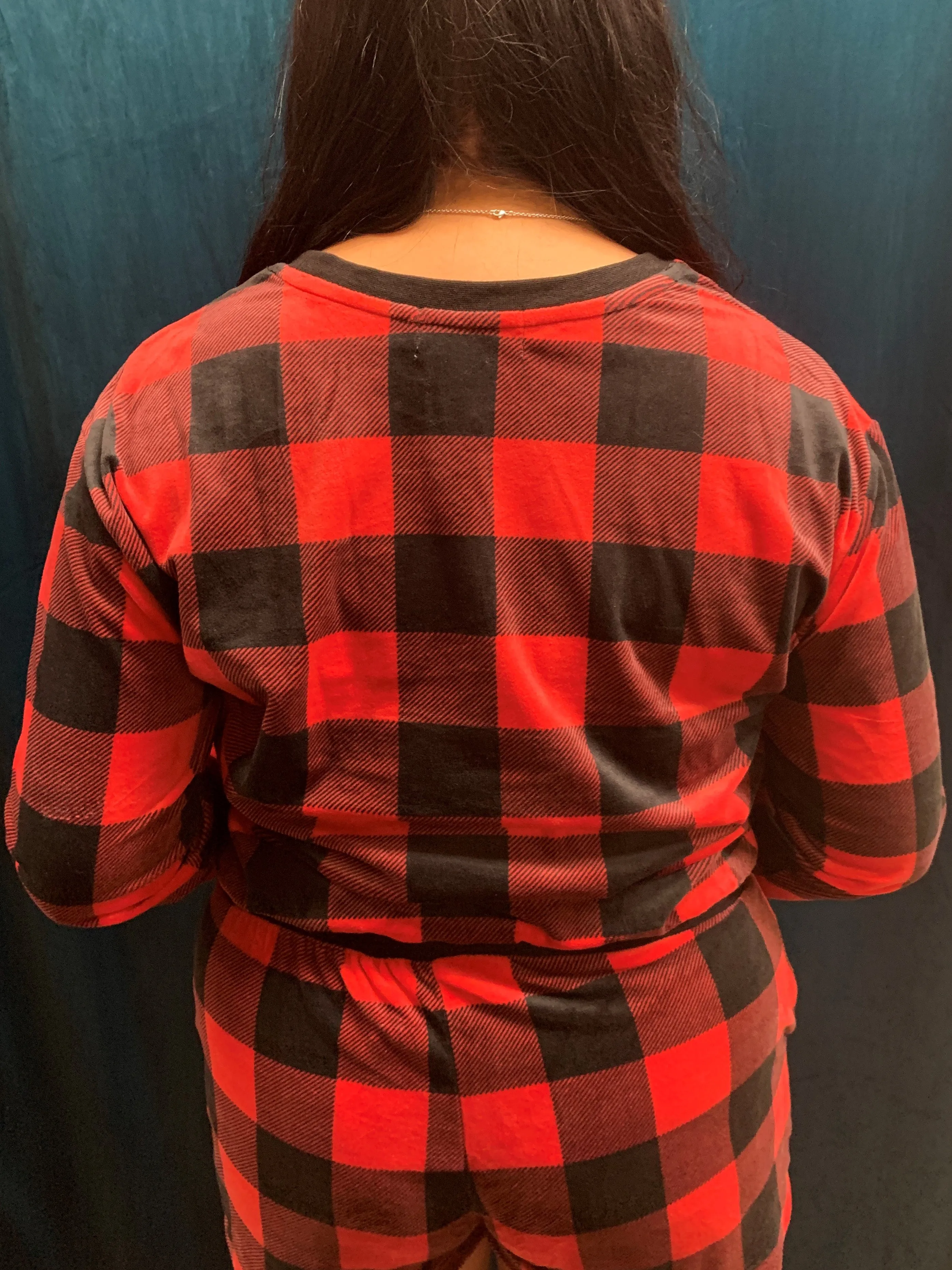 Latte Love Buffalo Plaid Sweatshirt