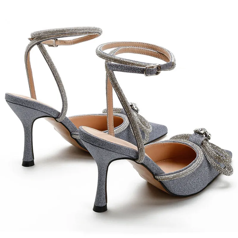 LuxeGlitter Heel Night Club Sandals