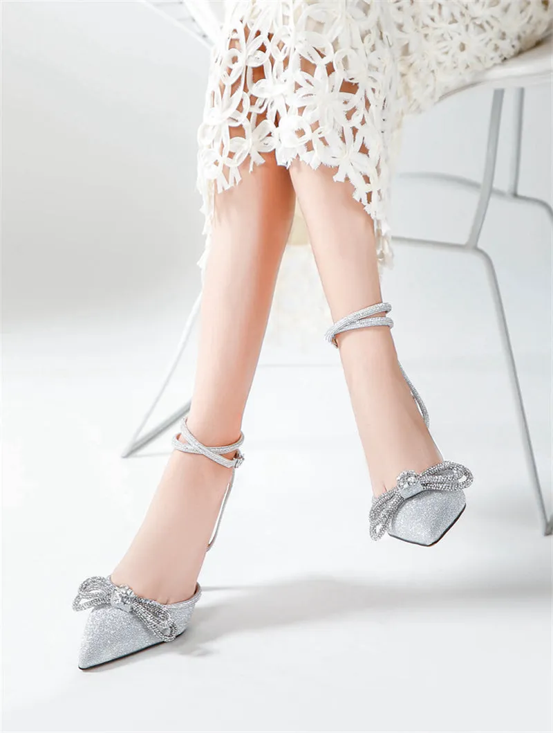 LuxeGlitter Heel Night Club Sandals