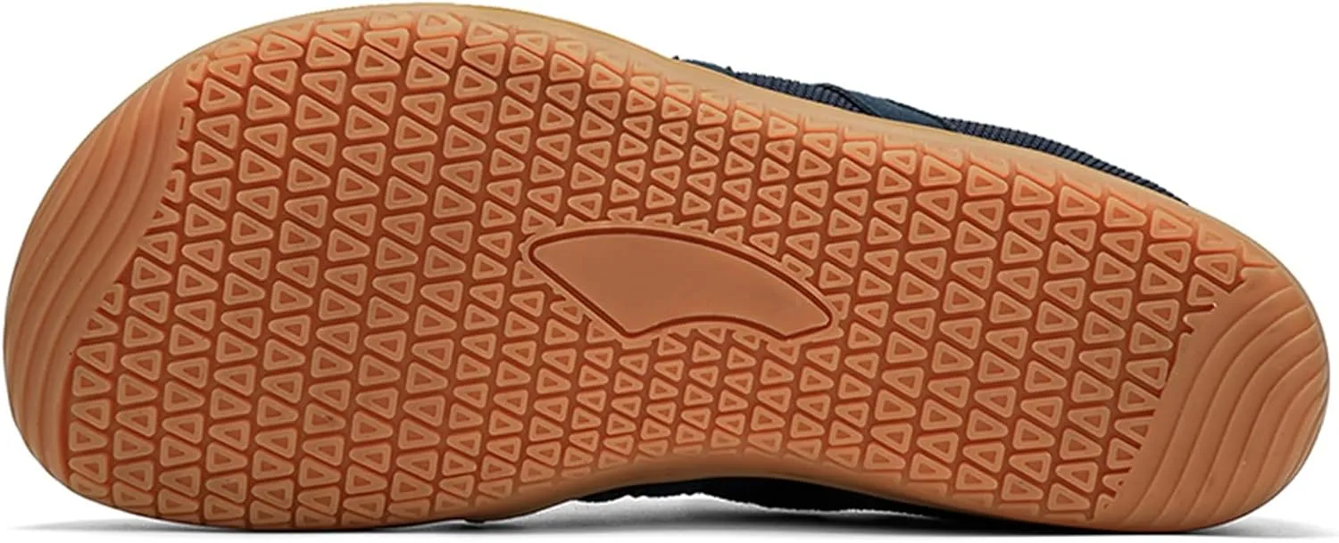 Men's Wide Minimalist Barefoot Shoes Walking Sneakers| Zero Drop Sole