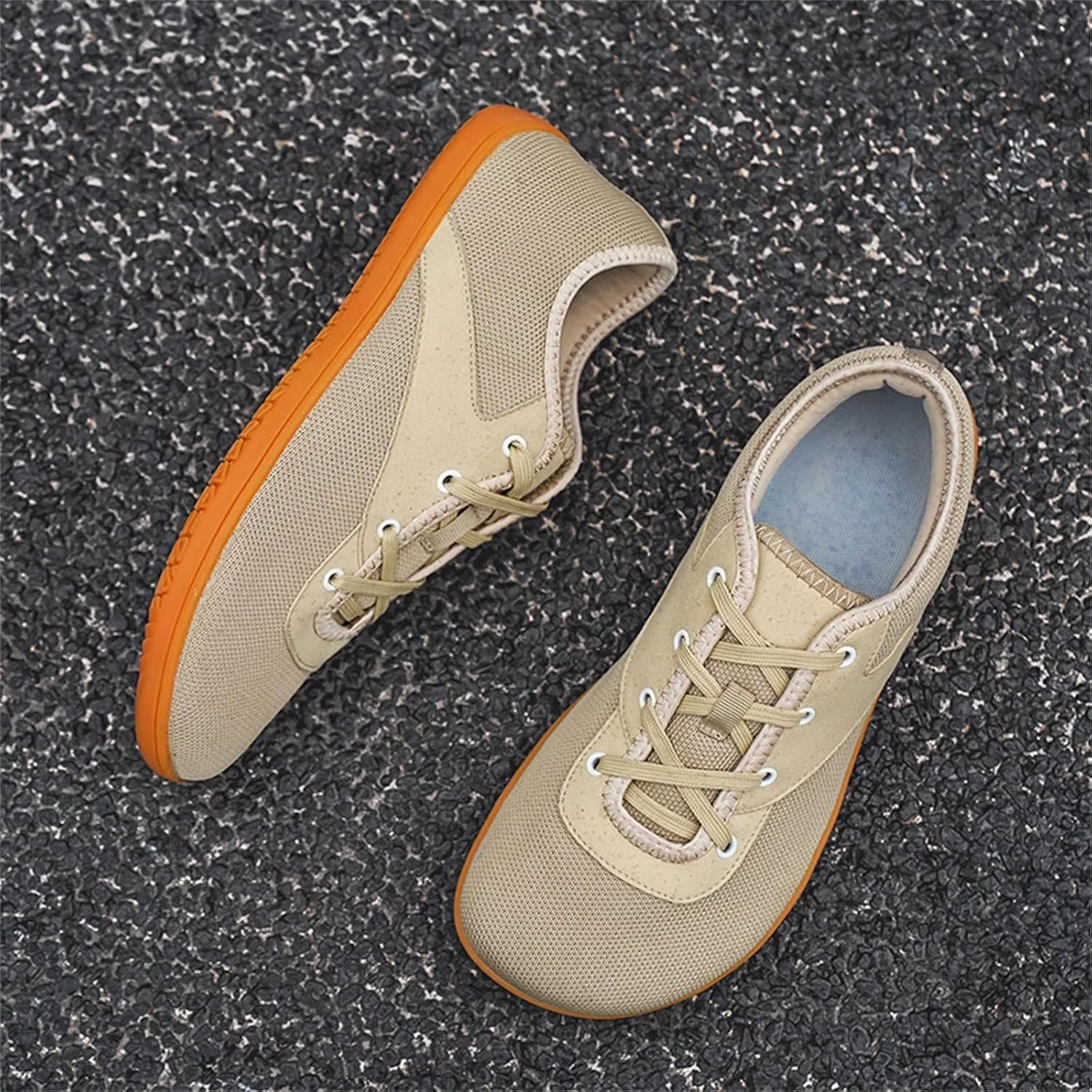 Men's Wide Minimalist Barefoot Shoes Walking Sneakers| Zero Drop Sole