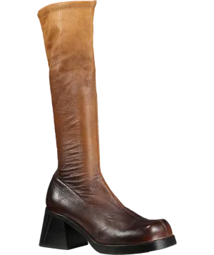 Miista Brown Yum Leather Boots UK 4 EU 37 