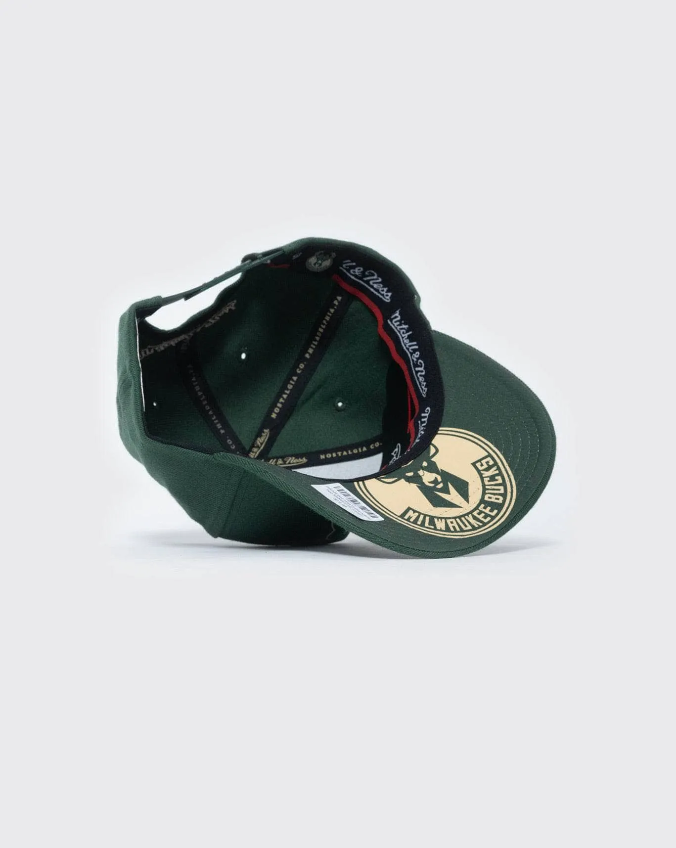 mitchell and ness bucks outline logo  MNMB22352