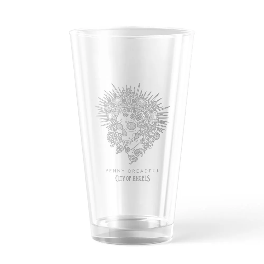 Penny Dreadful: City of Angels Santa Muerte Laser Engraved Pint Glass