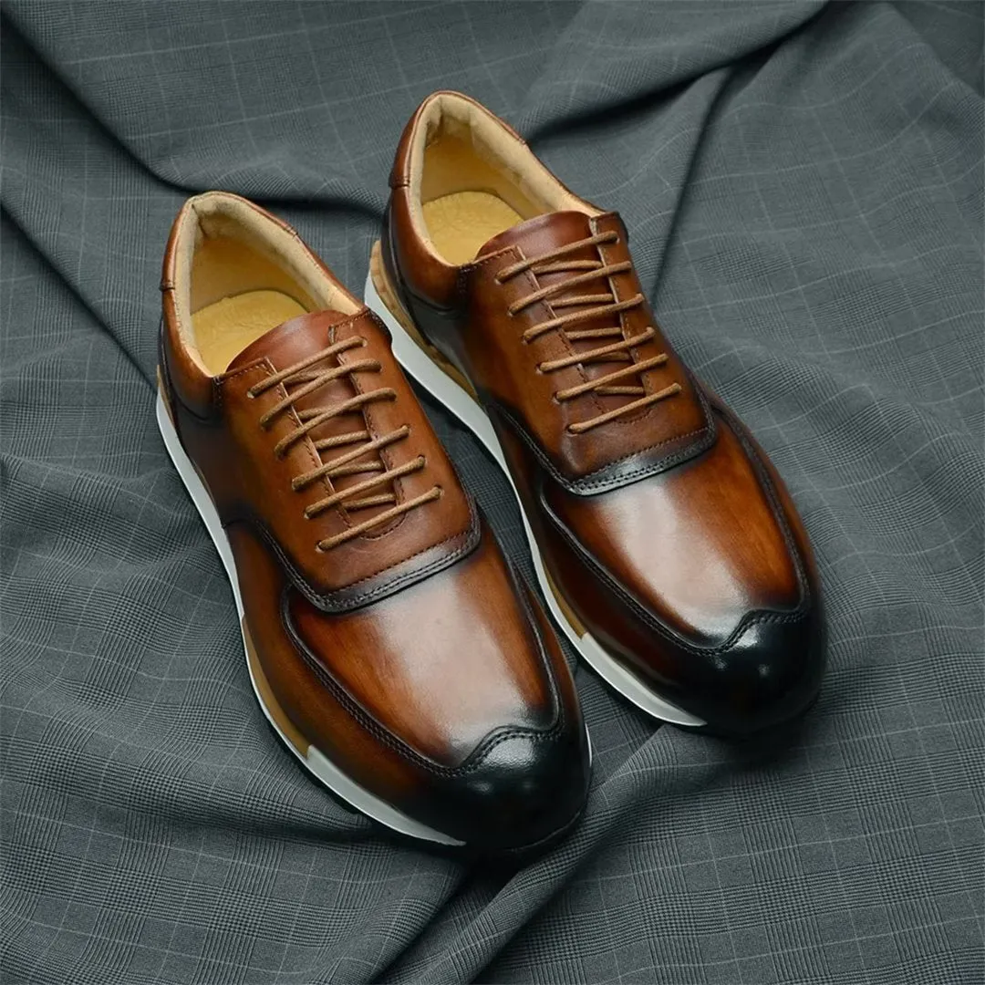 Relaxed Sophistication Casual Lace-Up Shoes