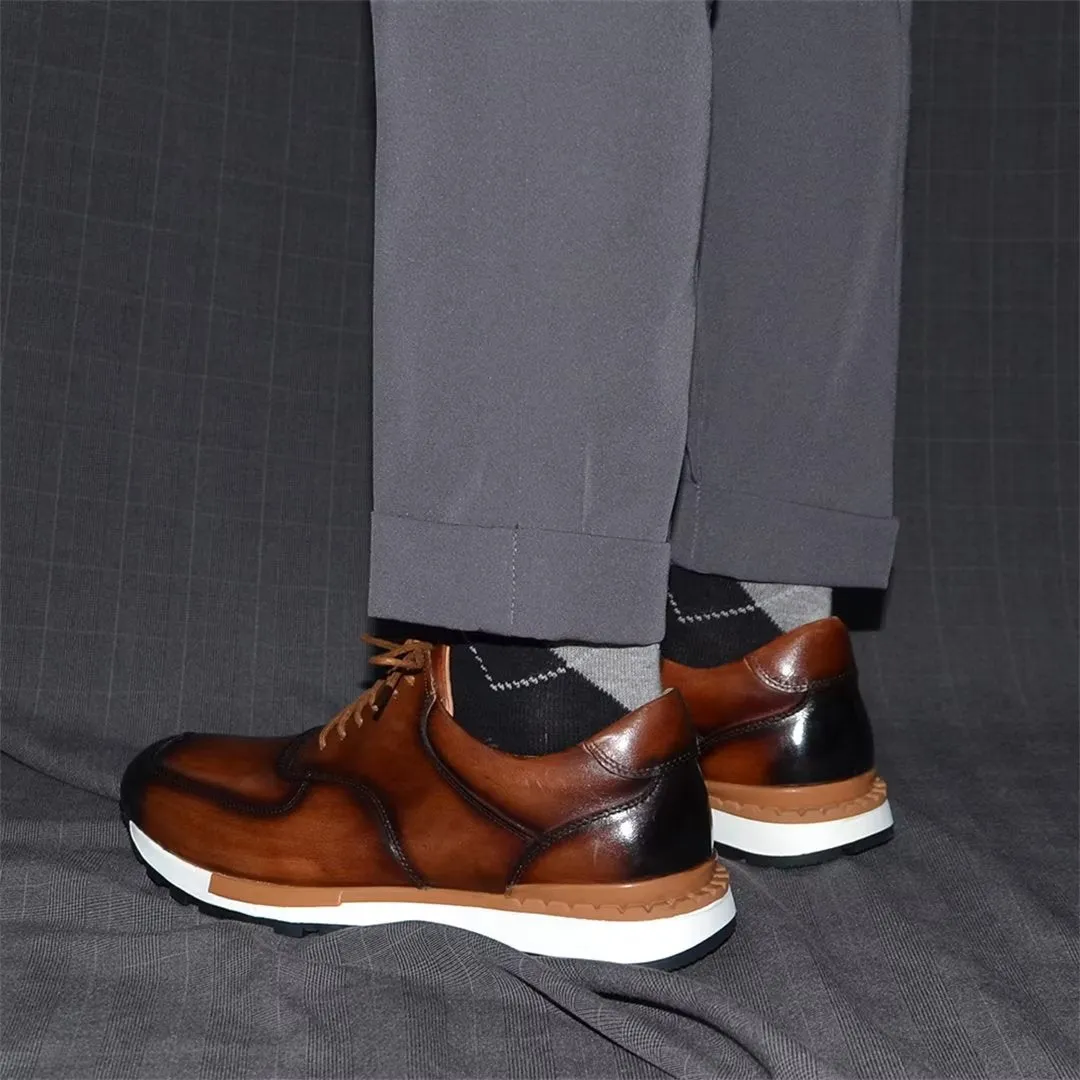 Relaxed Sophistication Casual Lace-Up Shoes