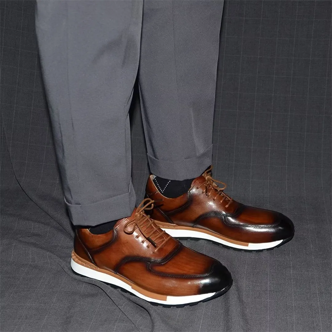 Relaxed Sophistication Casual Lace-Up Shoes