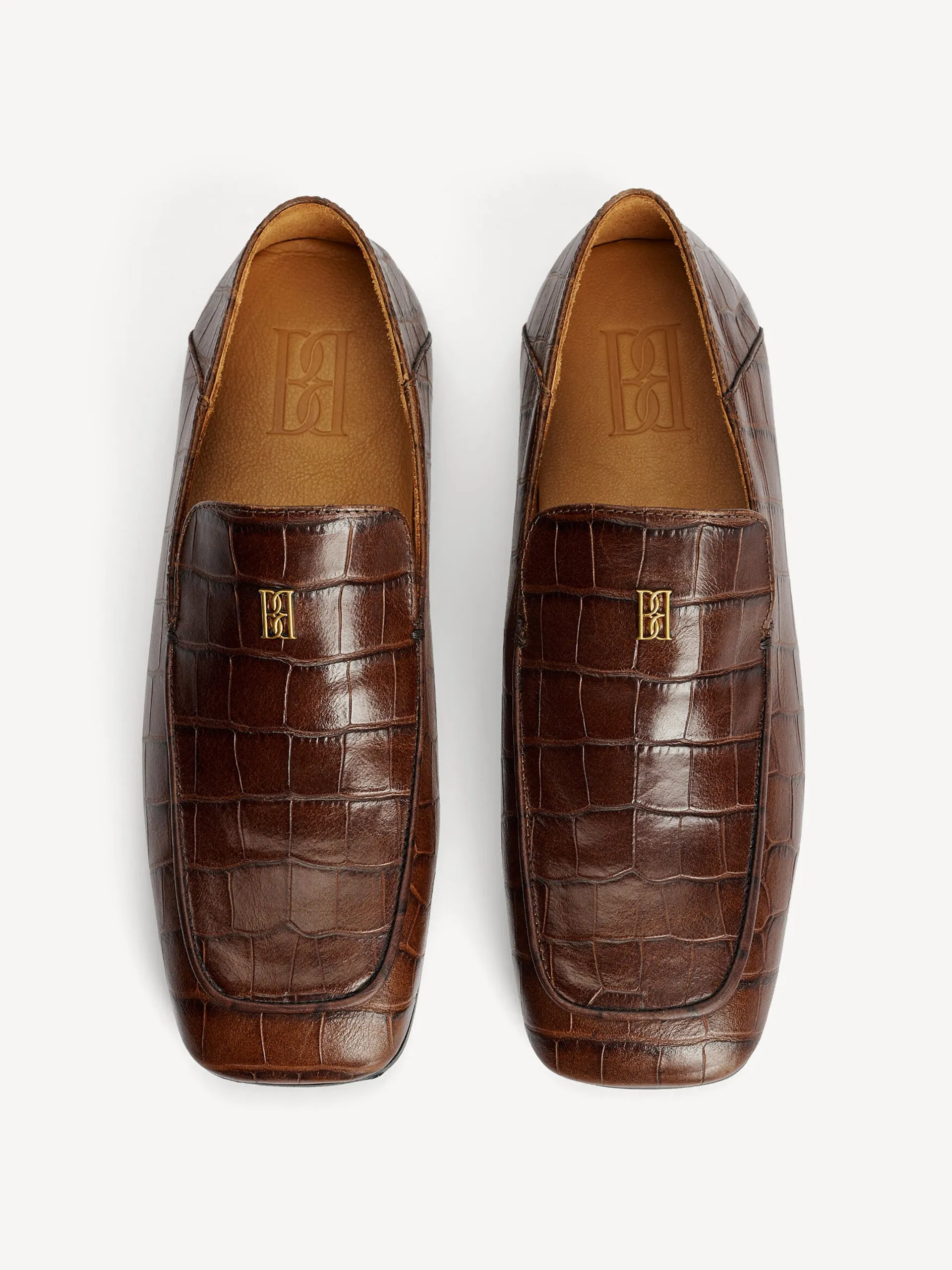 Tresina leather loafers