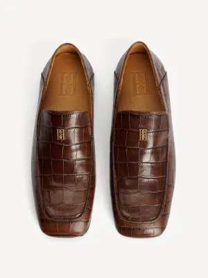 Tresina leather loafers