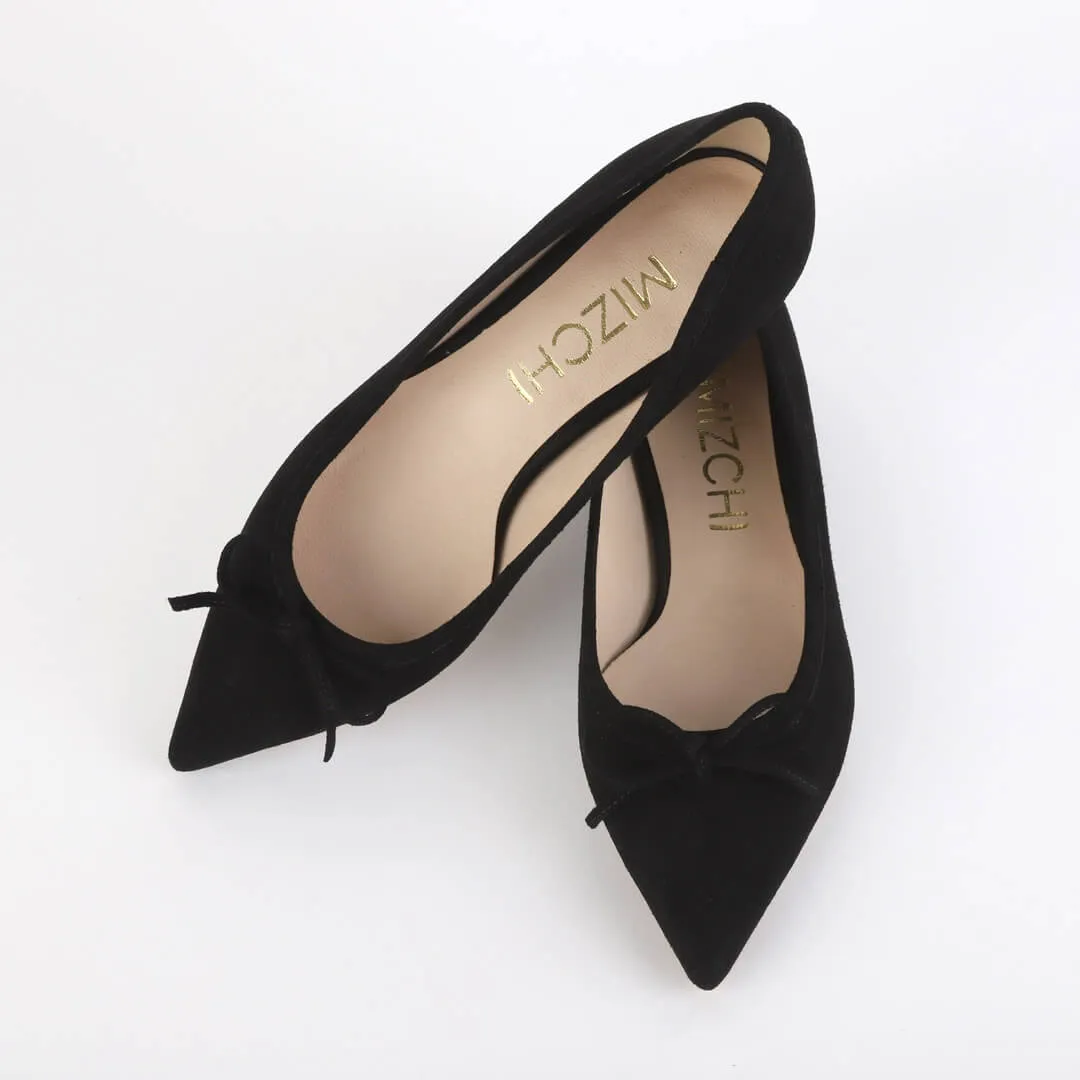 *UK size 2.5 - KAZY - beige leather, 1.5cm heels