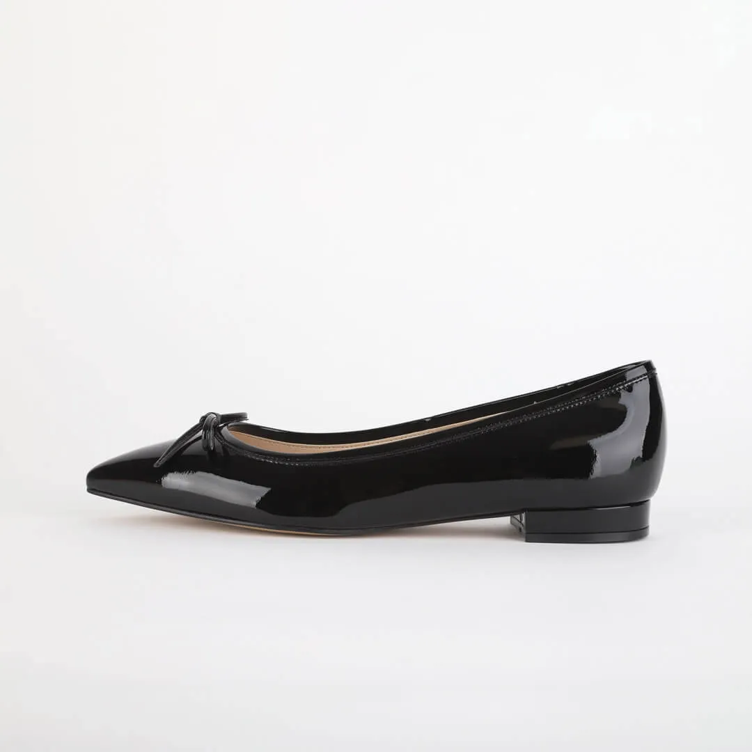 *UK size 2.5 - KAZY - beige leather, 1.5cm heels