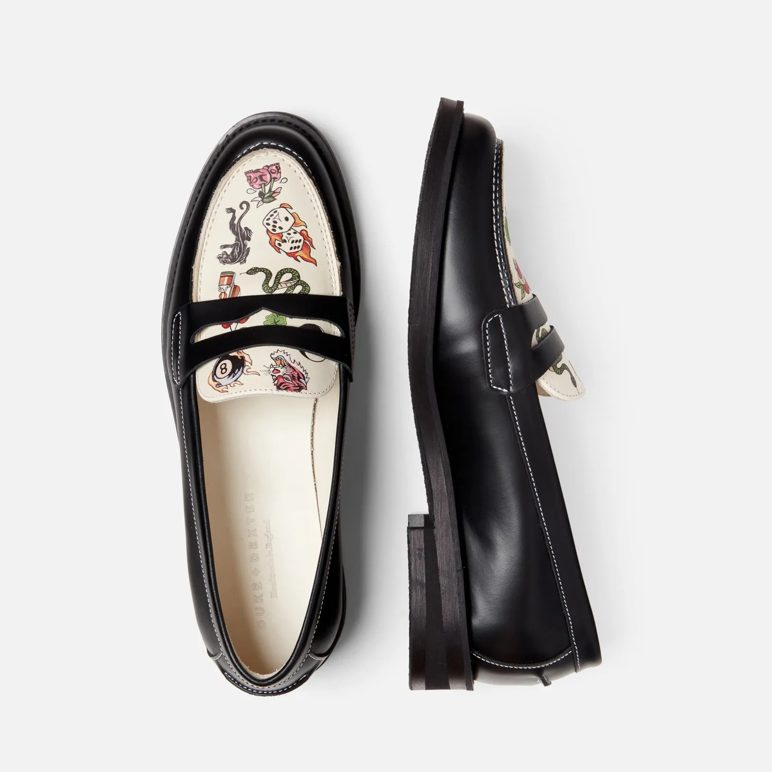 Wilde Tattoo Penny Loafer - Women's